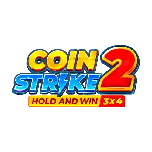 Spiel-Logo - eine goldene Münze mit Blitz